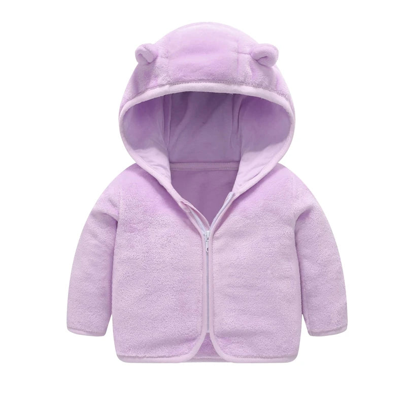 Girls’ Quilted Hooded Jacket – Warm, Soft &amp; Perfect
