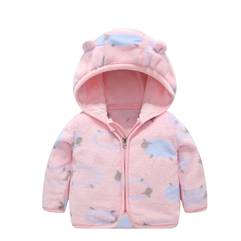 Girls’ Quilted Hooded Jacket – Warm, Soft &amp; Perfect