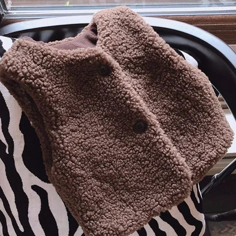 🧸❄ Ultra-Cozy Thickened Winter Vest for Kids – Soft, Stylish &amp; Perfect for Layering