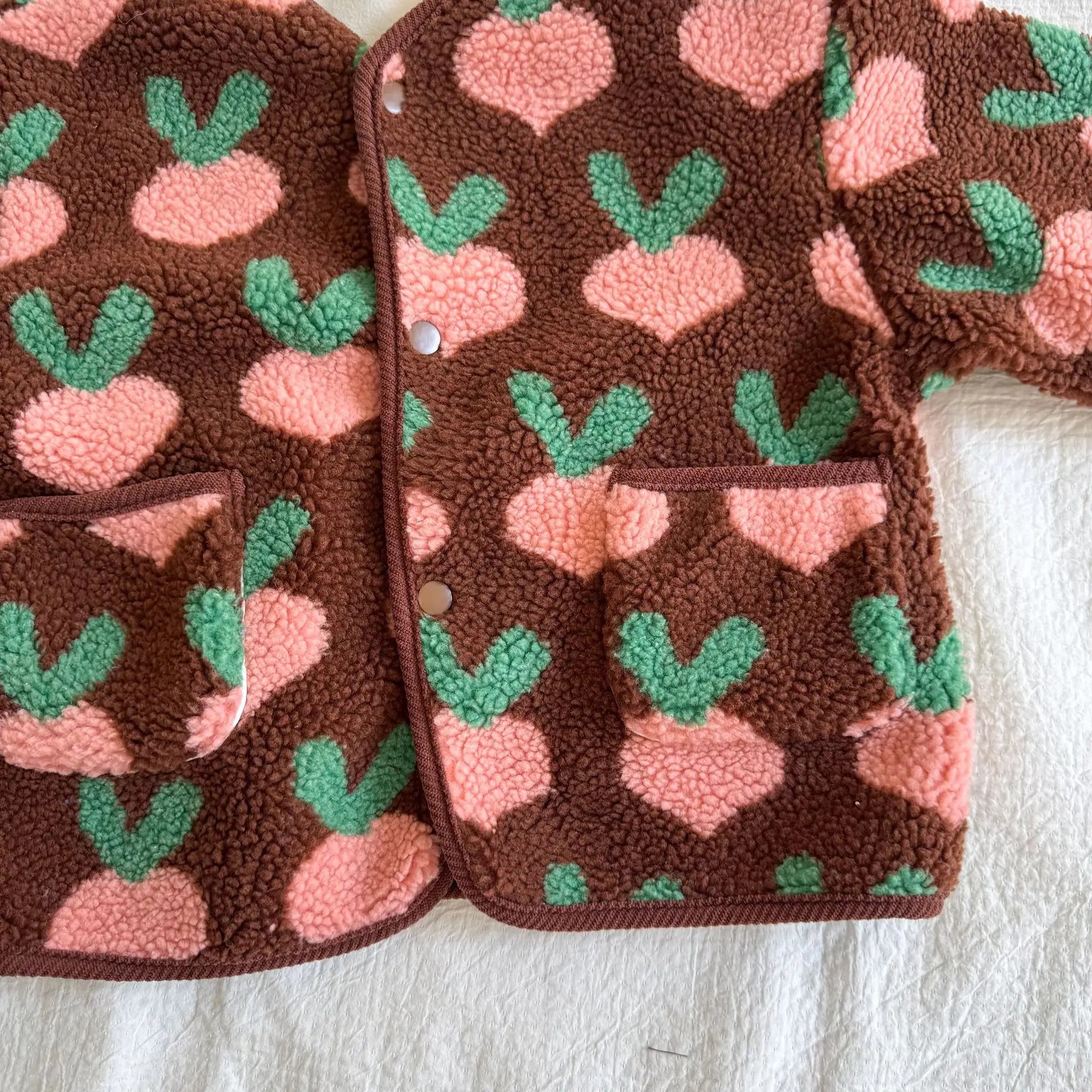 ❄🧸 Cozy Winter Print Jacket for Kids – Ultra-Warm &amp; Adorably Cute