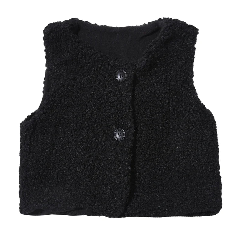 🧸❄ Ultra-Cozy Thickened Winter Vest for Kids – Soft, Stylish &amp; Perfect for Layering