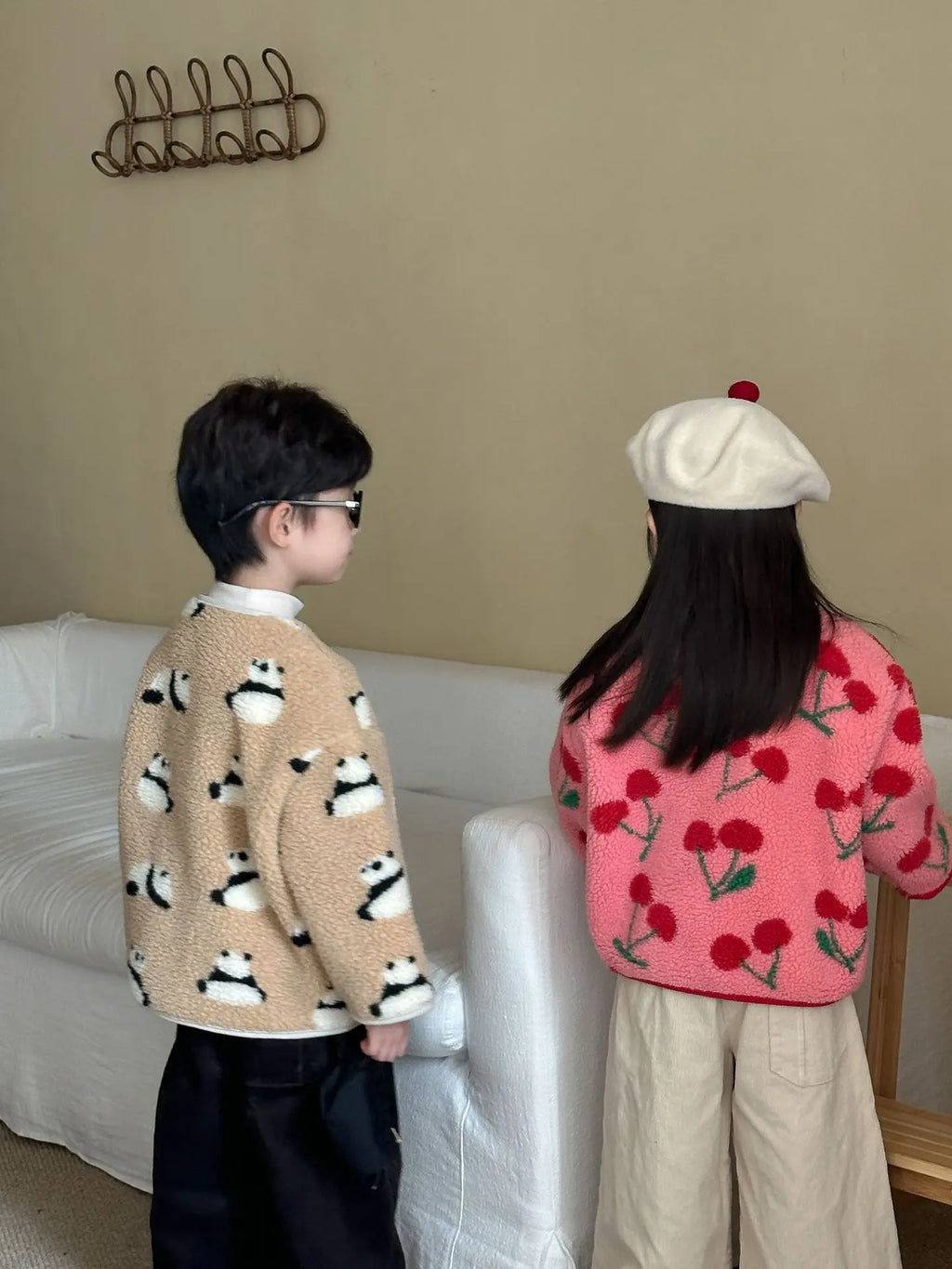 ❄🧸 Cozy Winter Print Jacket for Kids – Ultra-Warm &amp; Adorably Cute