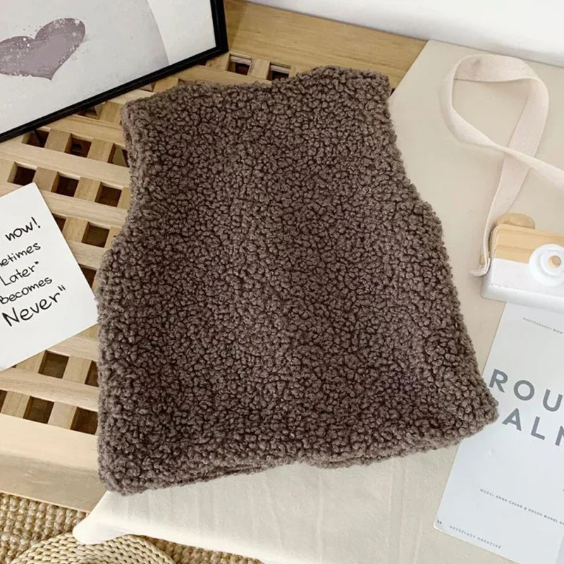 🧸❄ Ultra-Cozy Thickened Winter Vest for Kids – Soft, Stylish &amp; Perfect for Layering
