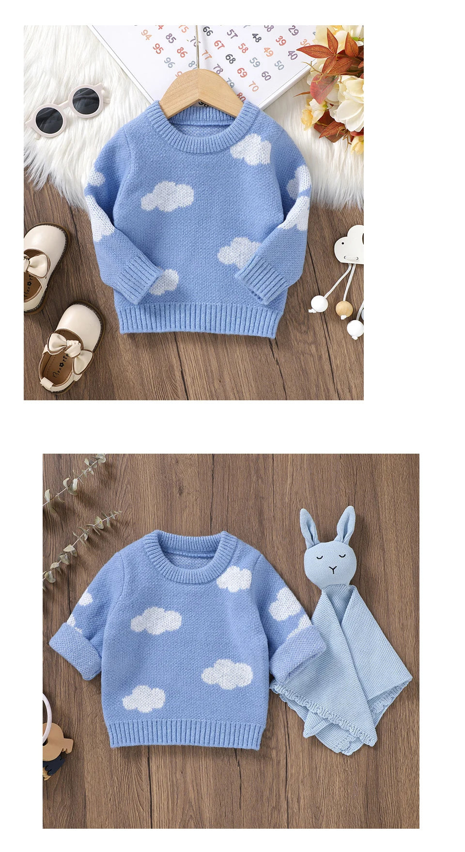 Autumn Baby Print Long-Sleeve Outfit – Soft, Cozy &amp; Perfect for Everyday Wear