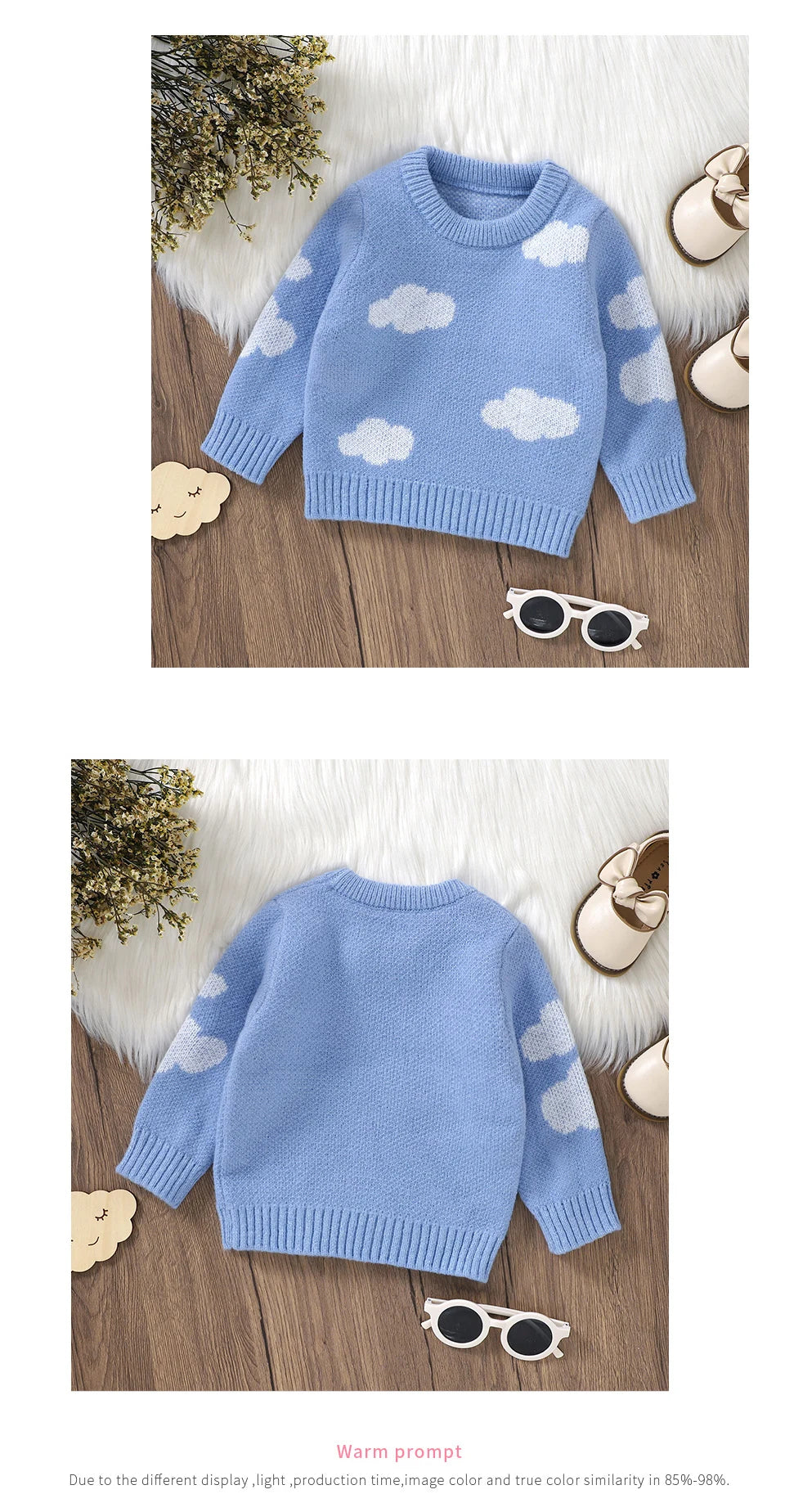 Autumn Baby Print Long-Sleeve Outfit – Soft, Cozy &amp; Perfect for Everyday Wear