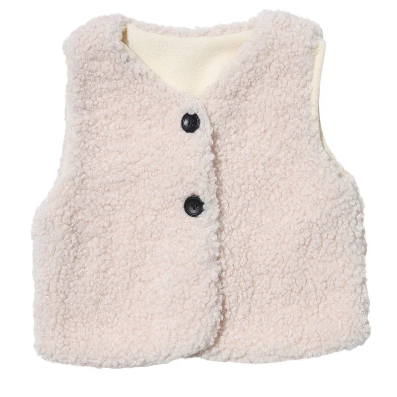 🧸❄ Ultra-Cozy Thickened Winter Vest for Kids – Soft, Stylish &amp; Perfect for Layering
