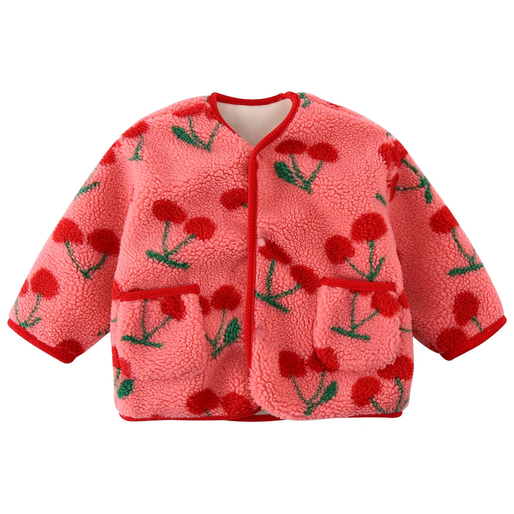 ❄🧸 Cozy Winter Print Jacket for Kids – Ultra-Warm &amp; Adorably Cute