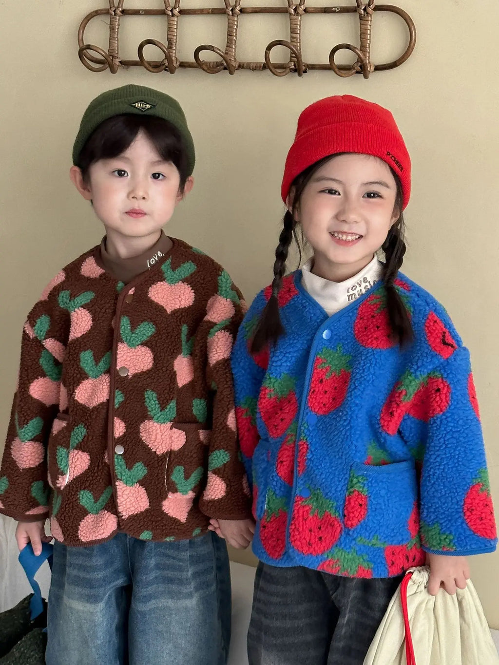 ❄🧸 Cozy Winter Print Jacket for Kids – Ultra-Warm &amp; Adorably Cute