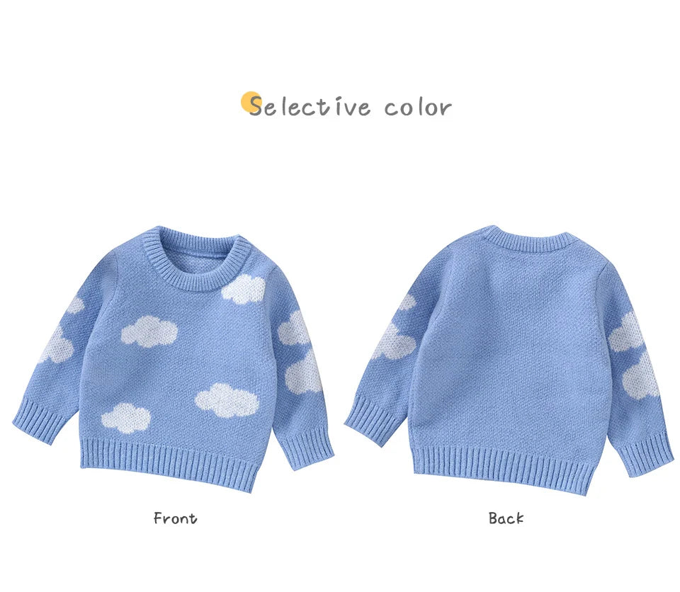 Autumn Baby Print Long-Sleeve Outfit – Soft, Cozy &amp; Perfect for Everyday Wear