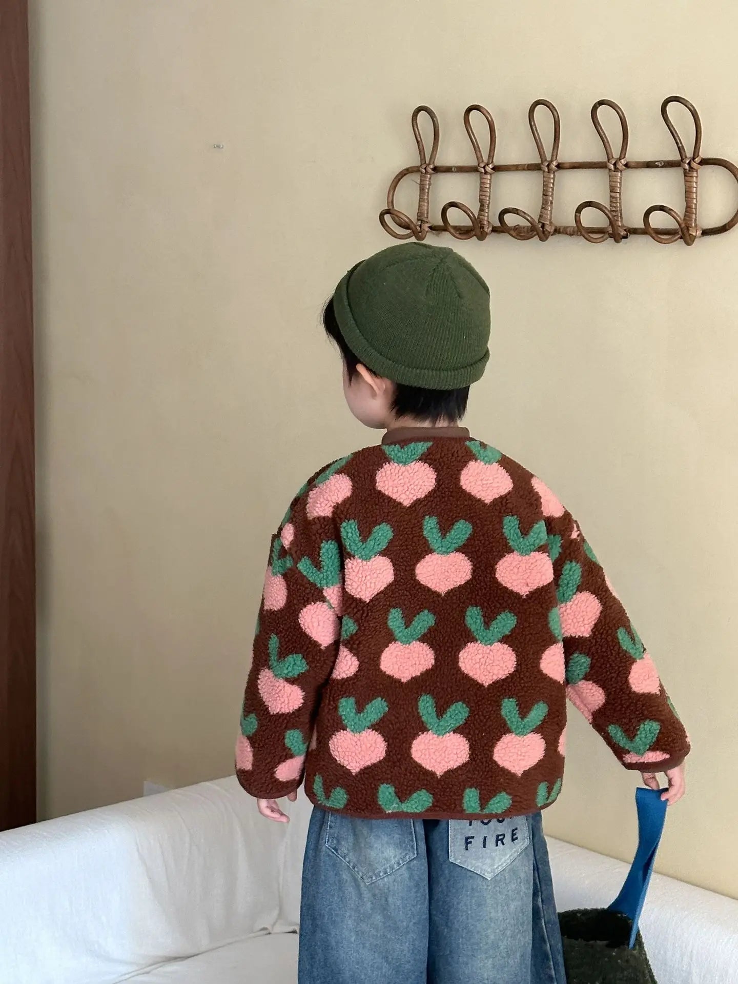 ❄🧸 Cozy Winter Print Jacket for Kids – Ultra-Warm &amp; Adorably Cute