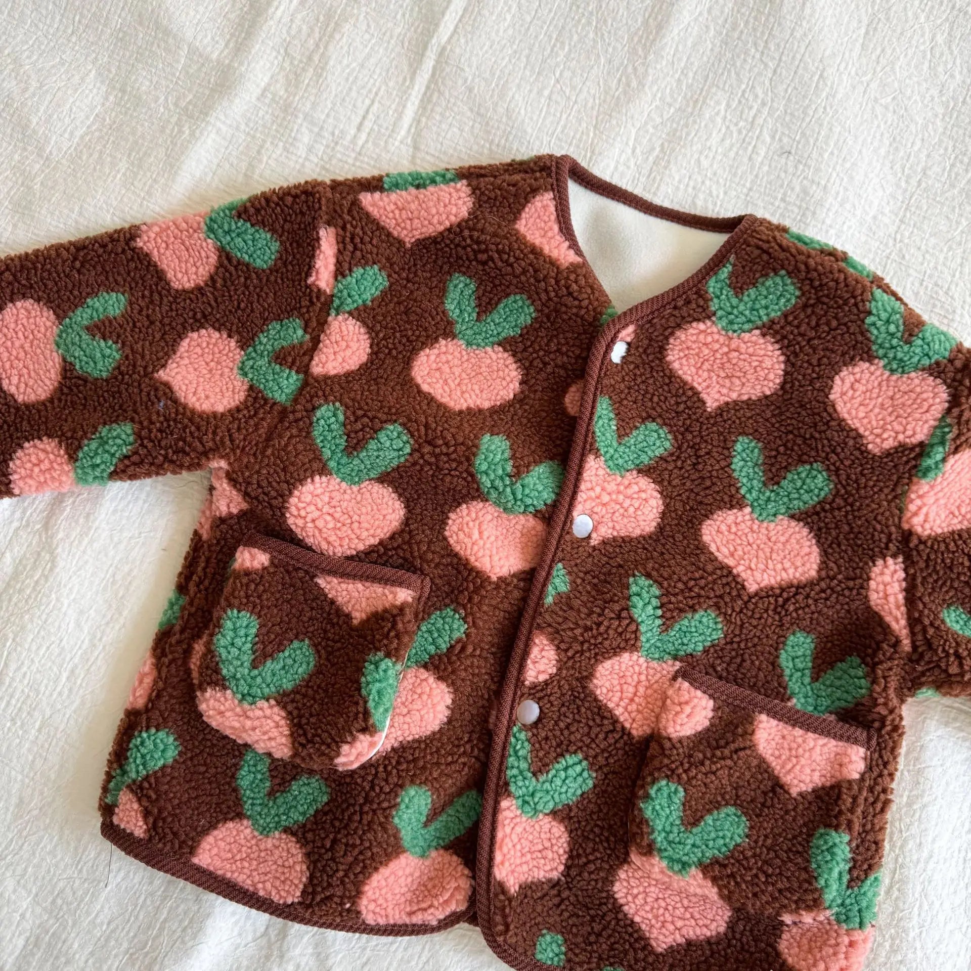 ❄🧸 Cozy Winter Print Jacket for Kids – Ultra-Warm &amp; Adorably Cute